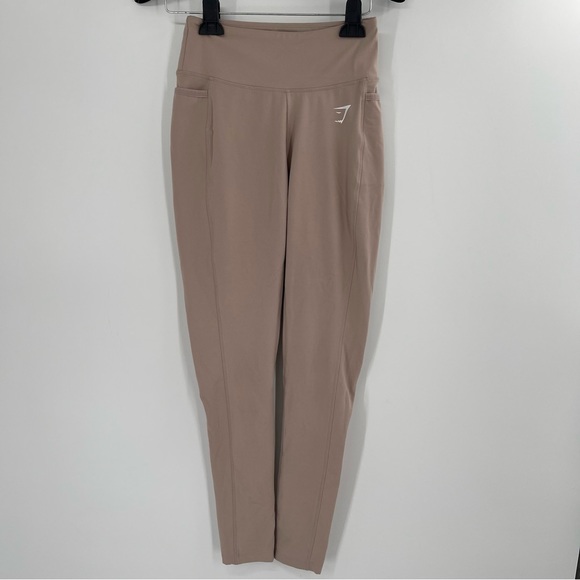 Gymshark Dreamy Leggings in Taupe - Picture 11 of 11